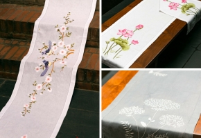 Table runner - Tanmy Design embroidery